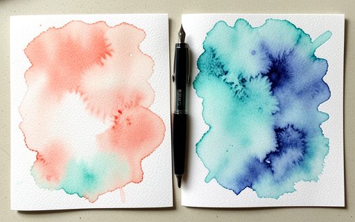 Deux feuilles de contrat et un stylo pose entre elles