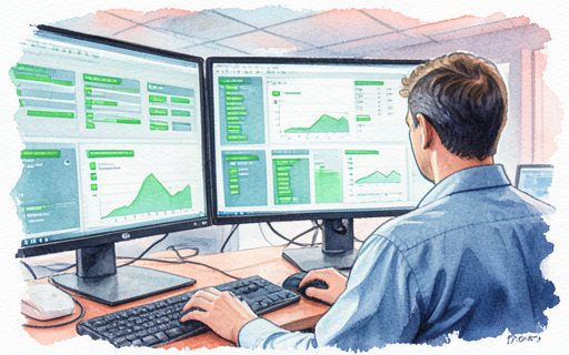 Salle de supervision et etat des services