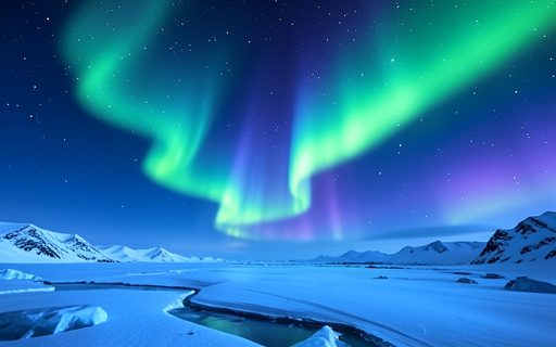 Paysage abstrait qui pose l ambiance de l univers