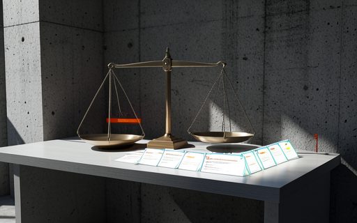 Balance equilibree et cartes de controle lumineuses