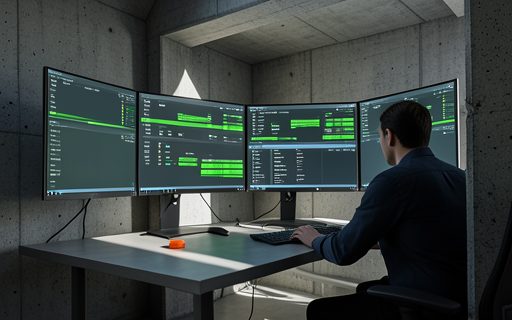 Salle de supervision et etat des services