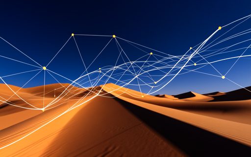 Visualisation abstraite de donnees reliees