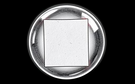 Feuille protegee a l interieur d une sphere translucide