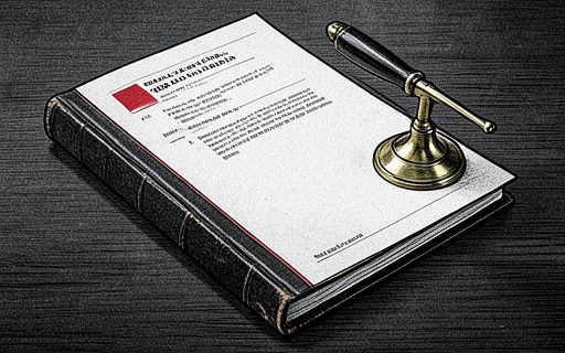 Registre ferme et presse-papier sur un bureau range