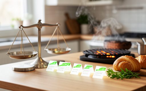 Balance equilibree et cartes de controle lumineuses