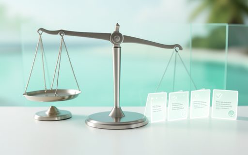 Balance equilibree et cartes de controle lumineuses