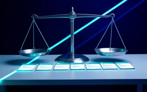 Balance equilibree et cartes de controle lumineuses