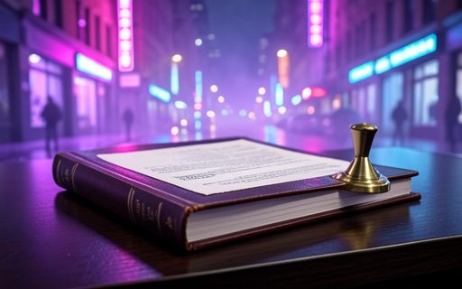 Registre ferme et presse-papier sur un bureau range