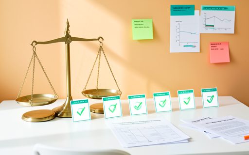 Balance equilibree et cartes de controle lumineuses